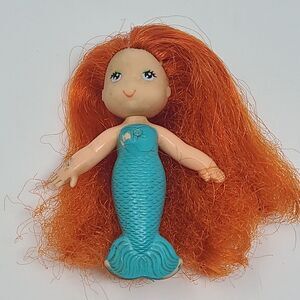 Vintage 1979 Seawees Mermaid Doll Coral Kenner Red Hair